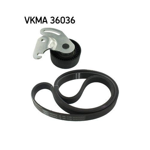 SKF Keilrippenriemensatz VKMA 36036