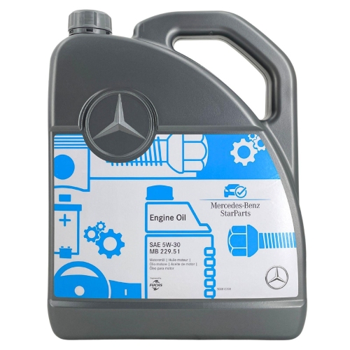 Motor&ouml;l Motoren&ouml;l Original Mercedes 5W-30 229.51 5 Liter A000989691013FSDW