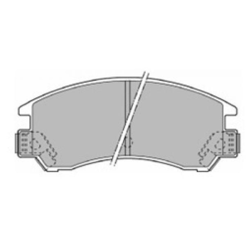 MAPCO Bremsbelagsatz, Scheibenbremse 6312
