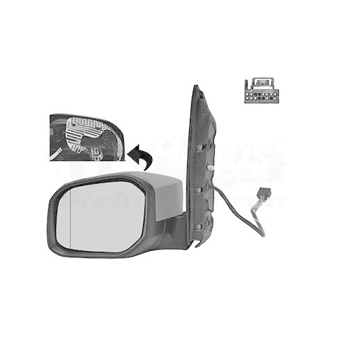 VAN WEZEL Au&szlig;enspiegel * HAGUS * 5854805