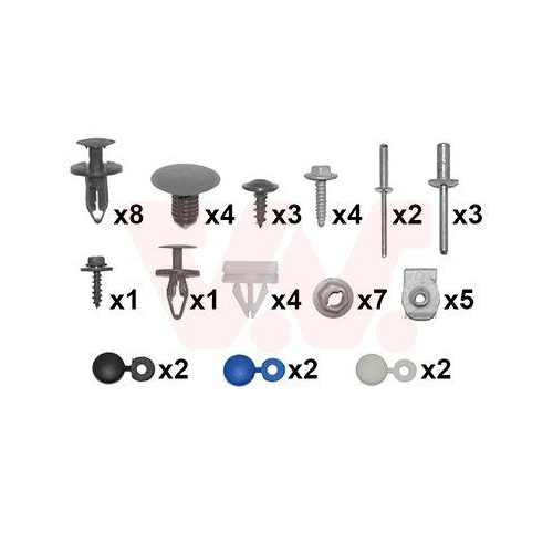 VAN WEZEL Montagesatz, Sto&szlig;f&auml;nger 1906794