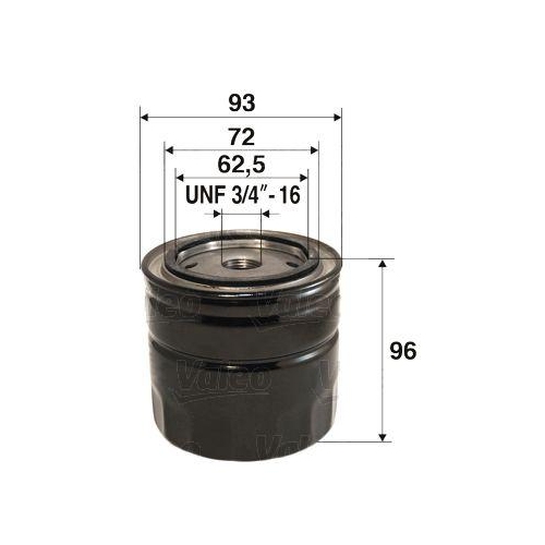 VALEO &Ouml;lfilter 586019