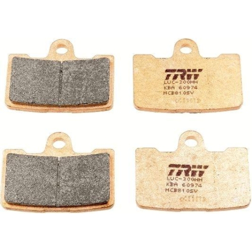 TRW Bremsbelagsatz, Scheibenbremse Sinter Street MCB810SV