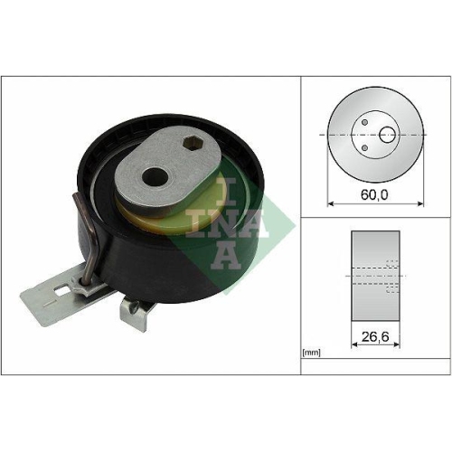 Schaeffler INA Spannrolle, Zahnriemen 531 0938 10