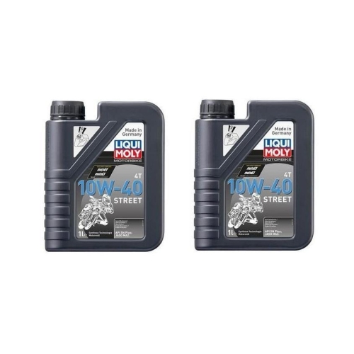 Motor&ouml;l Motoren&ouml;l 2 Liter Motorrad MOTORBIKE 4T 10W-40 STREET LIQUI MOLY 1521