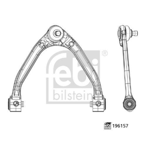 FEBI BILSTEIN Lenker, Radaufh&auml;ngung 196157