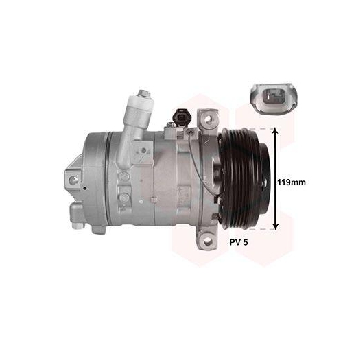 VAN WEZEL Kompressor, Klimaanlage 3301K702