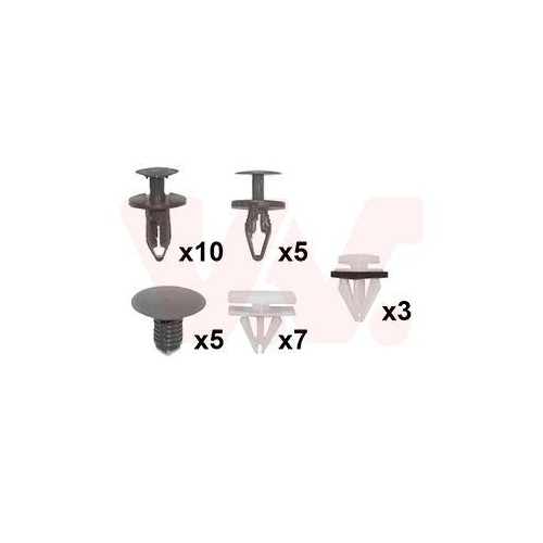 VAN WEZEL Montagesatz, Kotfl&uuml;gel 1906796