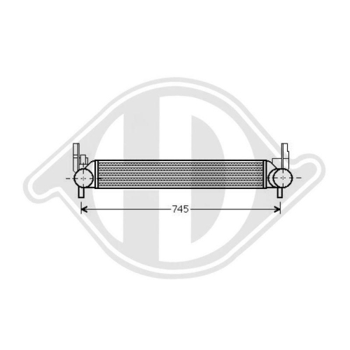 DIEDERICHS Ladeluftk&uuml;hler DIEDERICHS Climate DCA1020
