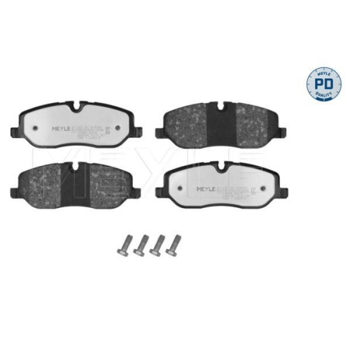 MEYLE Bremsbelagsatz, Scheibenbremse MEYLE-PD: Advanced performance and design. 025 241 9118/PD