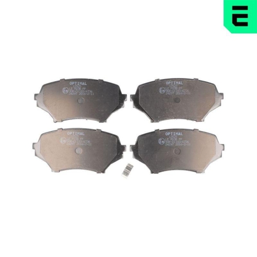 OPTIMAL Bremsbelagsatz, Scheibenbremse BP-12525