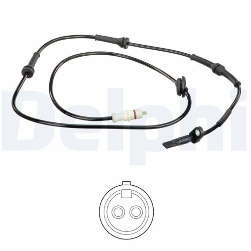 DELPHI Sensor, Raddrehzahl SS20612