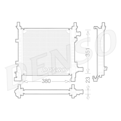 DENSO K&uuml;hler, Motork&uuml;hlung DRM10061