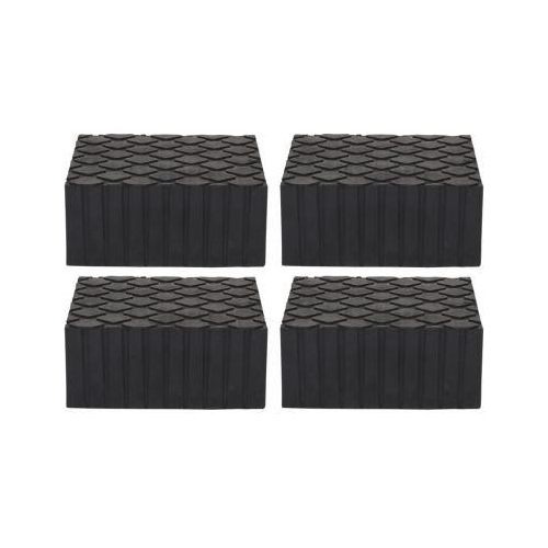 Universal Gummiauflagen-Satz f&uuml;r Hebeb&uuml;hnen 160x120x70 mm 4-tlg 160.0393-TD