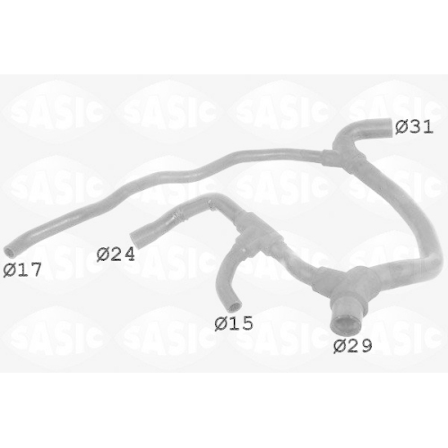 SASIC K&uuml;hlerschlauch