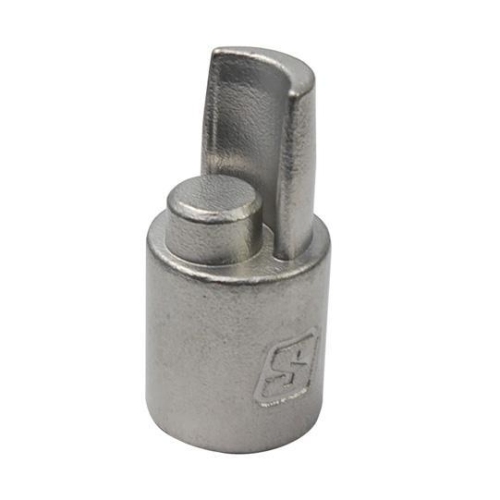 Suer Einsatz unten f&uuml;r Planen-Spannrohr Durchmesser 27 mm, Edelstahl Suer