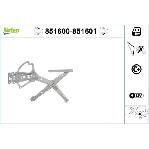 VALEO Fensterheber 851600