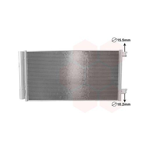 VAN WEZEL Kondensator, Klimaanlage 17015702