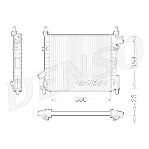 DENSO K&uuml;hler, Motork&uuml;hlung DRM10062