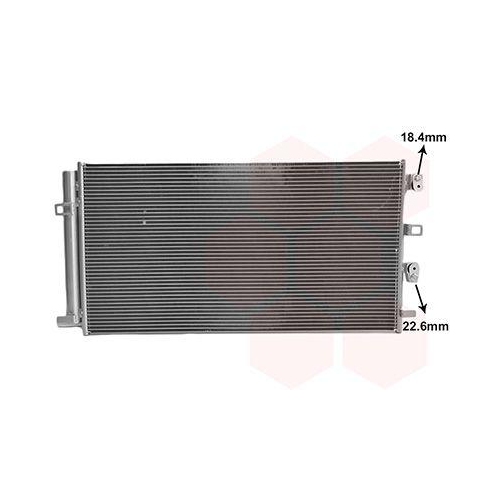 VAN WEZEL Kondensator, Klimaanlage 18015735