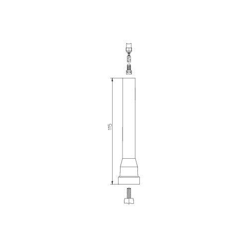 BREMI Stecker, Z&uuml;ndkerze 10208/1
