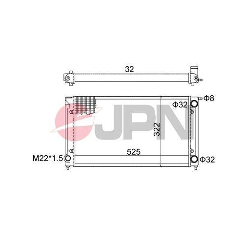JPN K&uuml;hler, Motork&uuml;hlung 60C9053-JPN