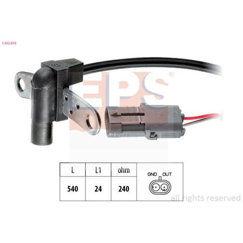 EPS Impulsgeber, Kurbelwelle Made in Italy - OE Equivalent 1.953.016