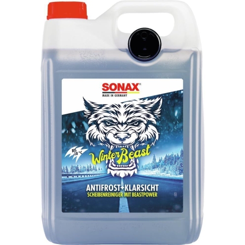 Scheibenreiniger WinterBeast AntiFrost+KlarSicht bis -18 °C - 5 Liter 01355050