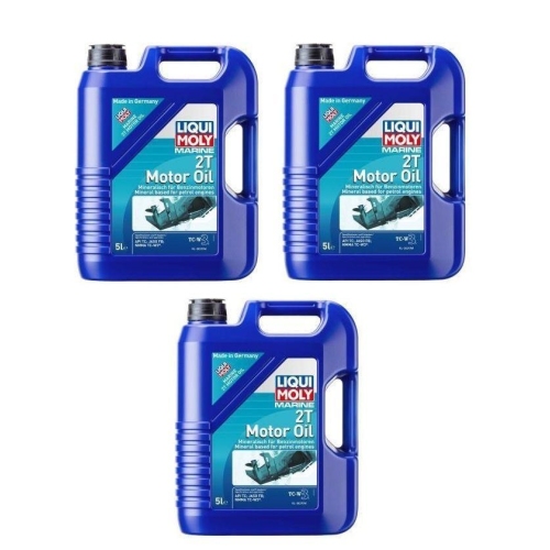 Liqui Moly Marine 2T Motor&ouml;l 15 Liter - API TC, JASO FB - Art.Nr. 25020