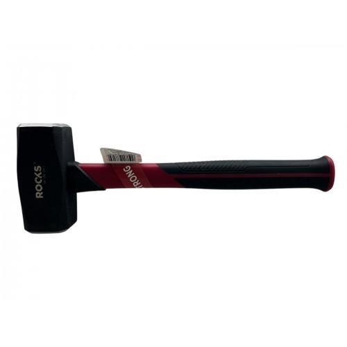 3 kg, faserstark, doppelseitiger Hammer lang 400mm ROOKS OK-06.0410