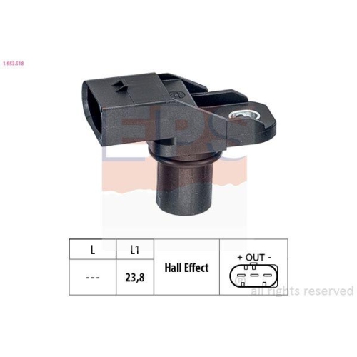 EPS Sensor, Motordrehzahl Made in Italy - OE Equivalent