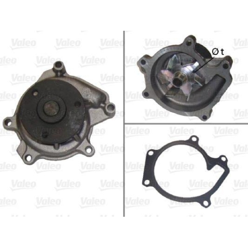 VALEO Wasserpumpe, Motorkühlung 506707
