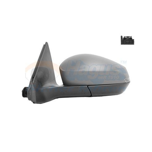 VAN WEZEL Au&szlig;enspiegel * HAGUS * 7633827