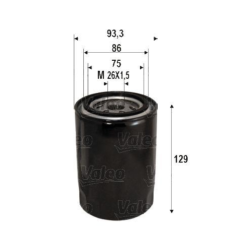 VALEO &Ouml;lfilter 586076