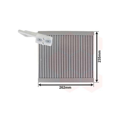 VAN WEZEL Verdampfer, Klimaanlage 5900V157