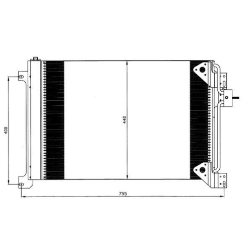 WAECO Kondensator, Klimaanlage 8880400400