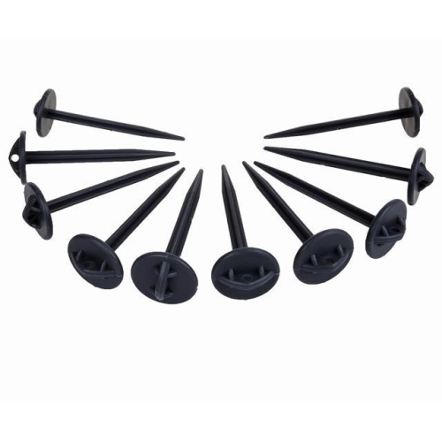 Cartrend Heringe f&uuml;r Bodenplane, aus Kunststoff Zelt Camping 10388