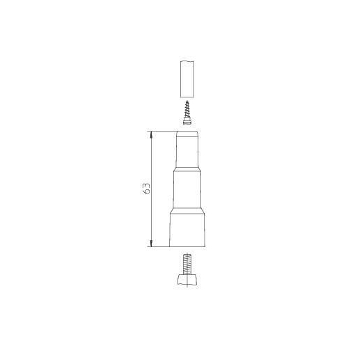 BREMI Stecker, Z&uuml;ndkerze 10230N