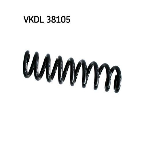 SKF Fahrwerksfeder VKDL 38105