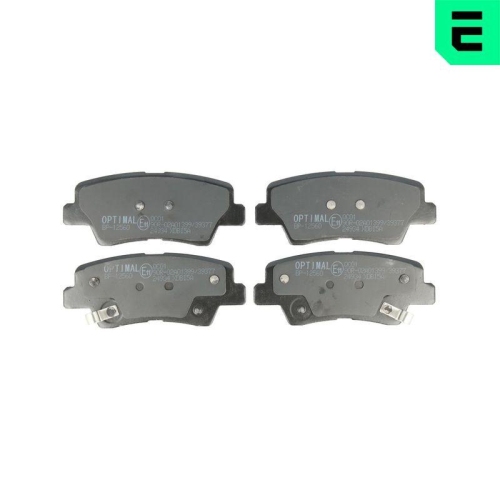 OPTIMAL Bremsbelagsatz, Scheibenbremse BP-12560