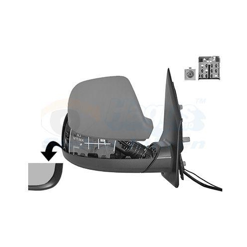 VAN WEZEL Au&szlig;enspiegel * HAGUS * 5791818