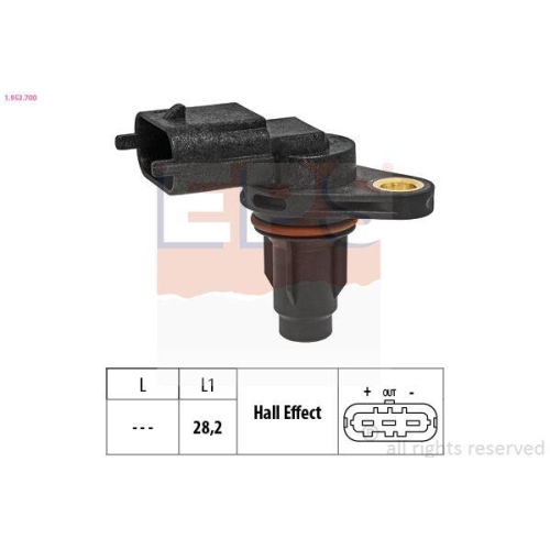 EPS Sensor, Nockenwellenposition Made in Italy - OE Equivalent 1.953.700