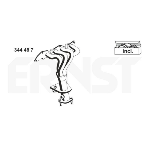 ERNST Kr&uuml;mmer, Abgasanlage Set 344487