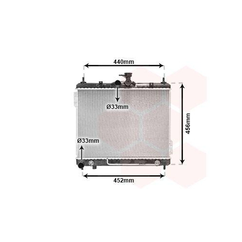 VAN WEZEL K&uuml;hler, Motork&uuml;hlung 82002100