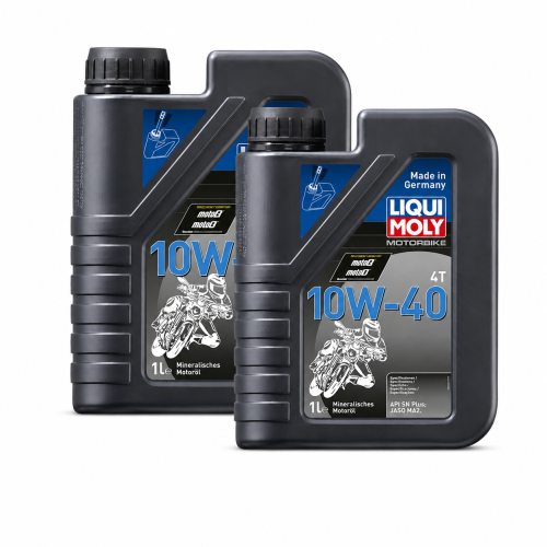 Motor&ouml;l LIQUI MOLY 3044 Motorbike 4T 10W-40 mineralisch 4 Takt Motoren 2 Liter