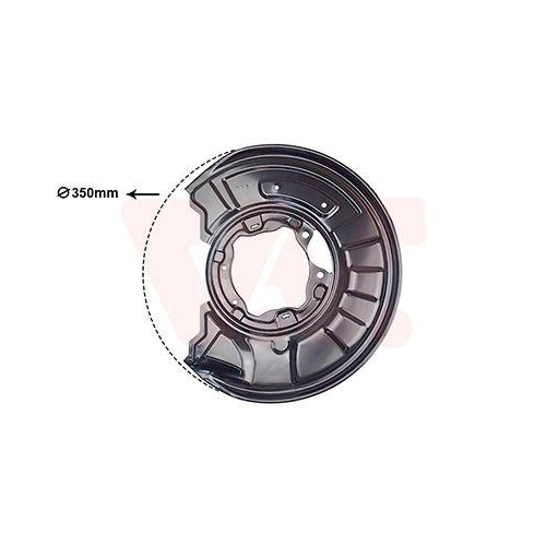 VAN WEZEL Spritzblech, Bremsscheibe 3091374