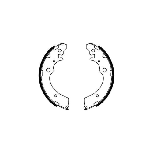 TEXTAR Bremsbackensatz 91042300