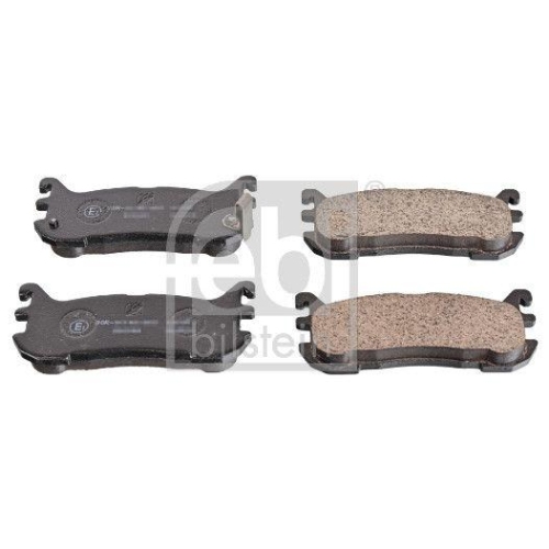 FEBI BILSTEIN Bremsbelagsatz, Scheibenbremse 170257
