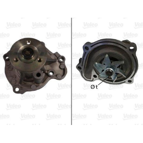 VALEO Wasserpumpe, Motork&uuml;hlung 506717