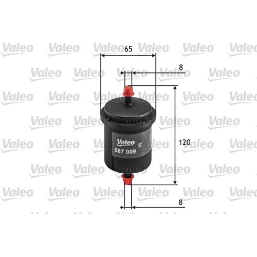 VALEO Kraftstofffilter 587009
